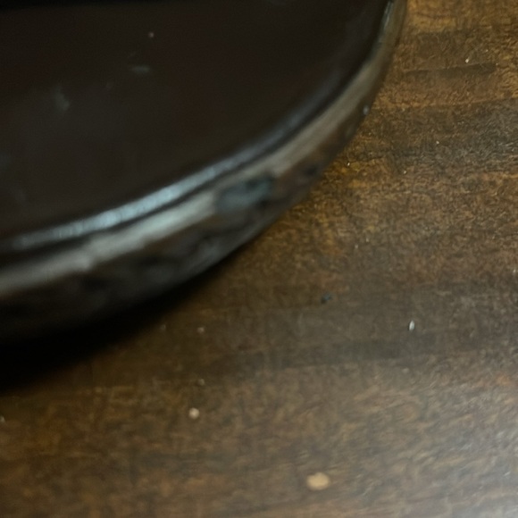 Gianni Bini wedge sandles sz8.5 Brown with multicolored strap - Picture 7 of 9